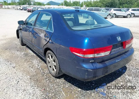 2004 Honda Accord 3.0 Ex из США, поврежденный, VIN 1HGCM66554A053737